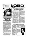 New Mexico Daily Lobo, Volume 078, No 17, 9/17/1974 by University of New Mexico