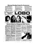 New Mexico Daily Lobo, Volume 078, No 23, 9/25/1974 by University of New Mexico