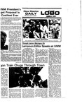New Mexico Daily Lobo, Volume 079, No 109, 3/8/1976 by University of New Mexico