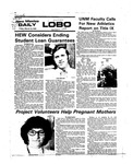 New Mexico Daily Lobo, Volume 079, No 113, 3/12/1976 by University of New Mexico