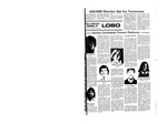 New Mexico Daily Lobo, Volume 080, No 62, 11/16/1976 by University of New Mexico