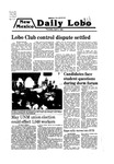 New Mexico Daily Lobo, Volume 083, No 125, 4/3/1980 by University of New Mexico