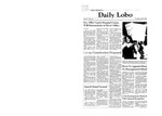 New Mexico Daily Lobo, Volume 085, No 156, 7/23/1981