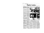 New Mexico Daily Lobo, Volume 086, No 5, 8/27/1981