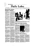 New Mexico Daily Lobo, Volume 087, No 39, 10/14/1982 by University of New Mexico