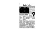 New Mexico Daily Lobo, Volume 087, No 123, 3/29/1983 by University of New Mexico