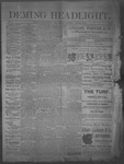 Deming Headlight, 01-18-1890