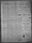 Deming Headlight, 01-25-1890