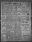 Deming Headlight, 08-09-1890 by J.E. Curren