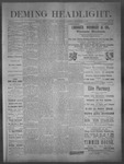 Deming Headlight, 09-13-1890 by J.E. Curren