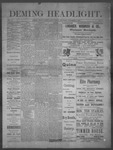 Deming Headlight, 11-08-1890