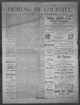 Deming Headlight, 12-13-1890