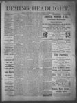 Deming Headlight, 01-31-1891