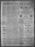 Deming Headlight, 02-07-1891
