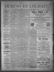 Deming Headlight, 02-28-1891 by J.E. Curren