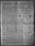 Deming Headlight, 01-28-1893