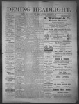 Deming Headlight, 09-16-1893
