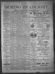 Deming Headlight, 09-23-1893 by J.E. Curren