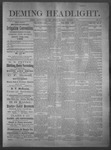 Deming Headlight, 10-07-1893 by J.E. Curren