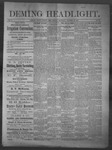 Deming Headlight, 10-28-1893