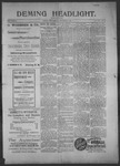 Deming Headlight, 09-01-1894 by J.E. Curren