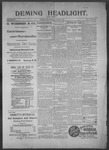 Deming Headlight, 10-05-1894