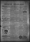 Deming Headlight, 01-22-1895