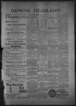 Deming Headlight, 04-30-1895