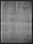Deming Headlight, 09-13-1895