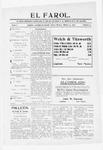 El farol (Capitan, Condado de Lincoln, Nuevo México), 03-13-1906 by La Compañía Publicista de El Farol