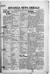 Estancia News-Herald, 09-11-1913 by J. A. Constant