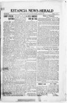 Estancia News-Herald, 12-25-1913 by J. A. Constant