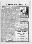 Estancia News-Herald, 08-29-1918 by J. A. Constant