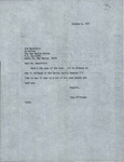 06. Letter from Tony Hillerman to Jim Bensfield