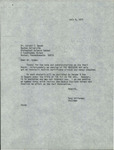 16. Letter from Tony Hillerman to Dr. Leland C. Wyman