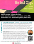 LAII Greenleaf Scholar Lecture: Latin American Writers and Books in the U.S.: Translation and Public Reception (1940-1965) by Armando Chávez-Rivera