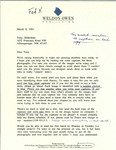 05. Letter from Jane Fraser to Tony Hillerman