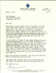06. Letter from Jane Fraser to Tony Hillerman