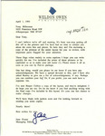 07. Letter from Jane Fraser to Tony Hillerman
