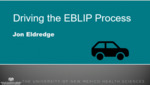 Driving the EBLIP Process by Jonathan Eldredge