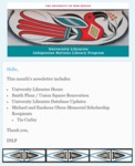 INLP Newsletter, January 2018 by Indigenous Nations Library Program