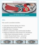 INLP Newsletter, January-February 2021 by Indigenous Nations Library Program