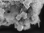 Svanbergite cubic crystals by M. Spilde and D. Northup