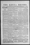 Kenna Record, 02-28-1913 by Dan C. Savage