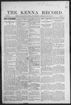 Kenna Record, 05-30-1913 by Dan C. Savage