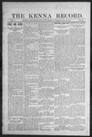 Kenna Record, 07-18-1913 by Dan C. Savage