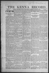 Kenna Record, 08-22-1913 by Dan C. Savage