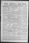 Kenna Record, 09-12-1913 by Dan C. Savage