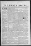 Kenna Record, 10-03-1913 by Dan C. Savage