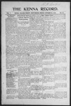 Kenna Record, 10-31-1913 by Dan C. Savage